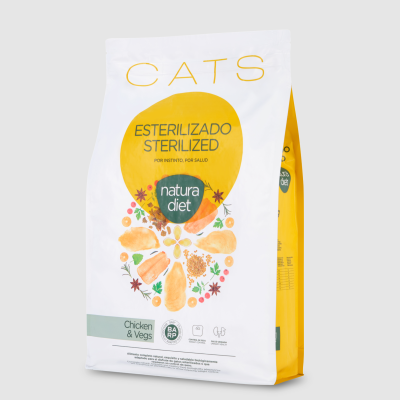 Natura Diet CAT Sterilized Chicken & Vegs