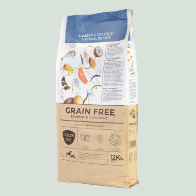 Natura Diet DOG Wild Instinct Grain Free Salmon & Coconut