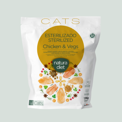 Natura Diet CAT Sterilized Chicken & Vegs