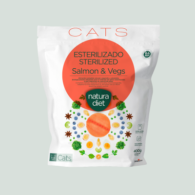 Natura Diet CAT Sterilized Salmon & Vegs