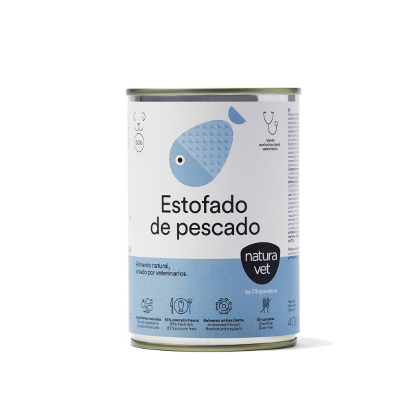 Natura Vet PERRO Estofado Fish