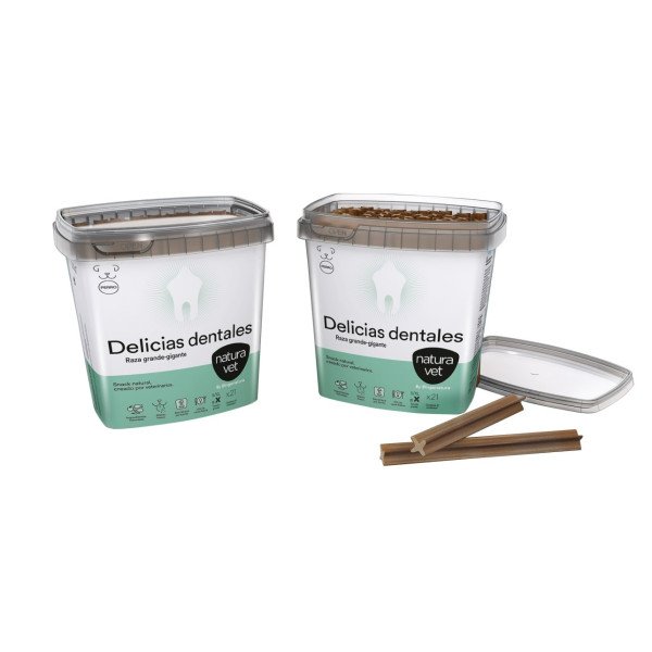 Natura Vet PERRO Delicias Dentales Raza Grande