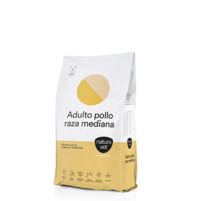 Natura Vet PERRO Adult Chicken Raza Mediana