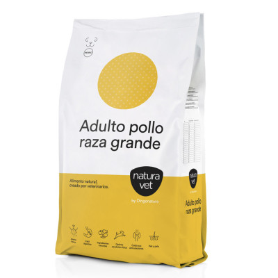 Natura Vet PERRO Adult Chicken Raza Grande