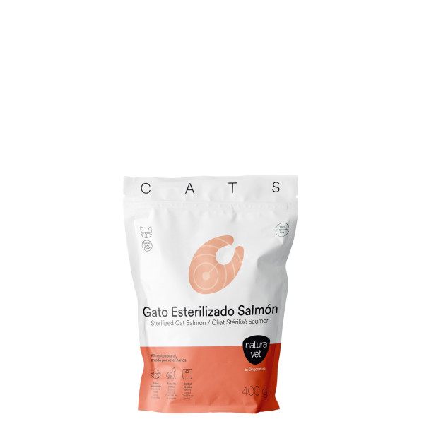 Natura Vet GATO Sterilized Salmón