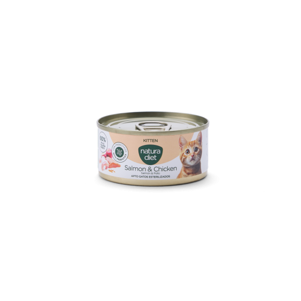 Natura Diet CAT Adult & Senior Paté Chicken & Salmon