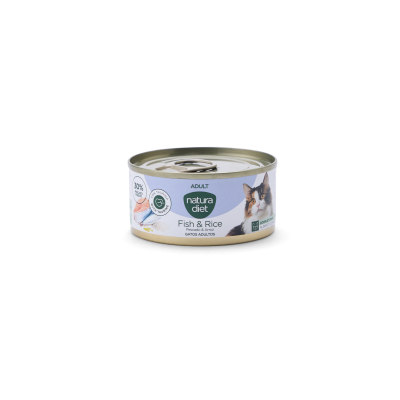 Natura Diet CAT Adult Paté Fish & Rice