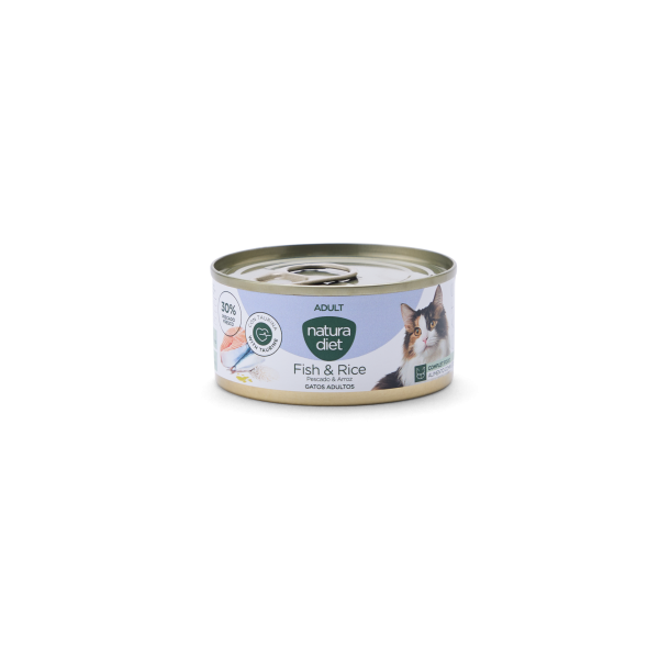 Natura Diet CAT Adult Paté Fish & Rice