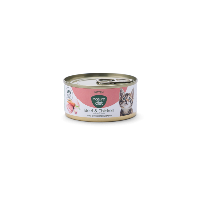 Natura Diet CAT Kitten Paté Beef & Chicken