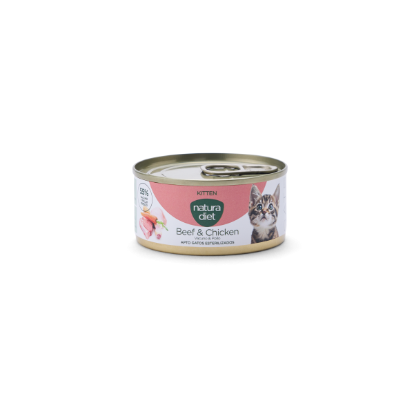 Natura Diet CAT Kitten Paté Beef & Chicken