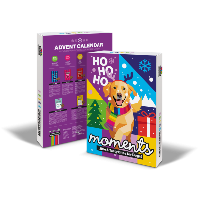 Calendario de Adviento para perros Moments