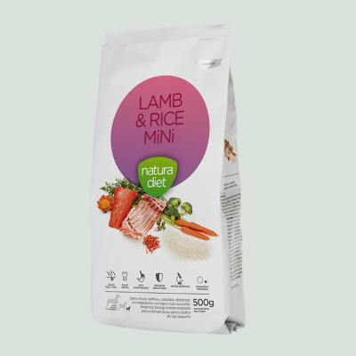 Natura Diet DOG Lamb & Rice Mini